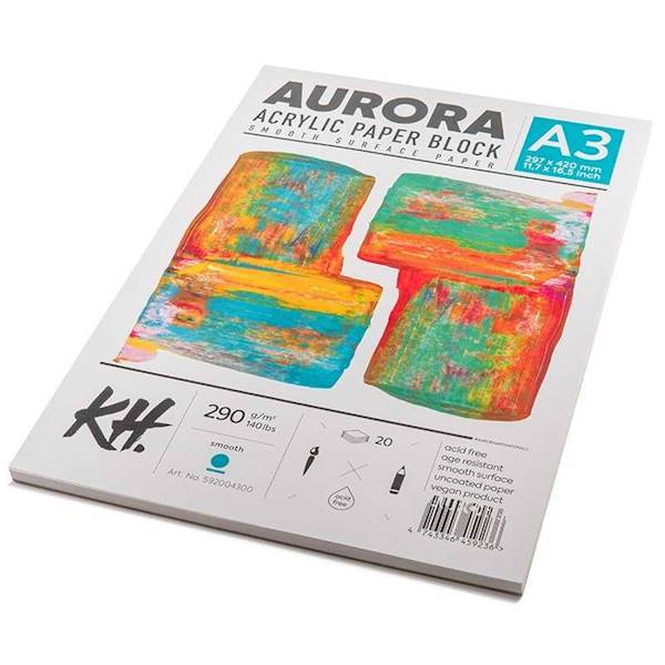BLOK DO FARB AKRYLOWYCH AURORA A3