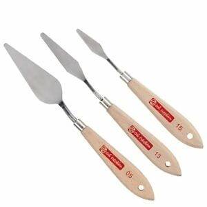 ZESTAW SZPACHELEK AC PALETTE KNIFE 3 SZT TALENS