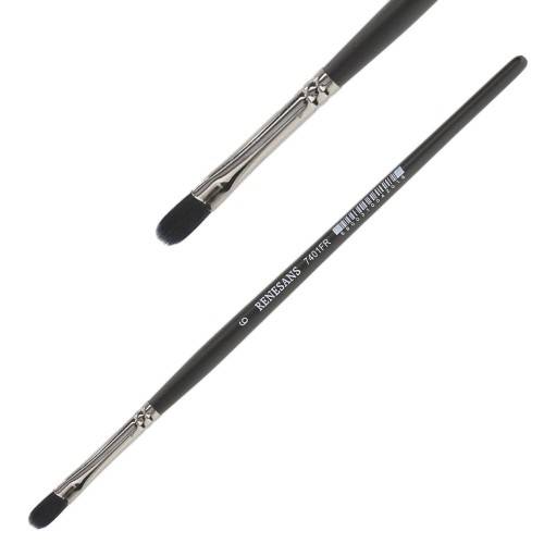 PĘDZEL CZARNY KOCI JĘZYK 7401FR 6 RENESANS