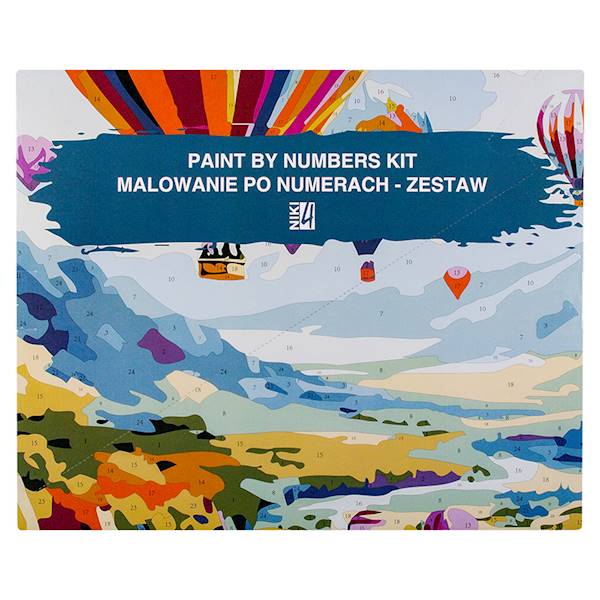 MALOWNAIE PO MUMERACH RZEKA