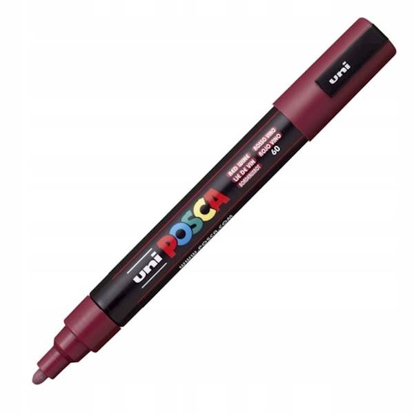 Marker POSCA PC-5M 60 RED WINE