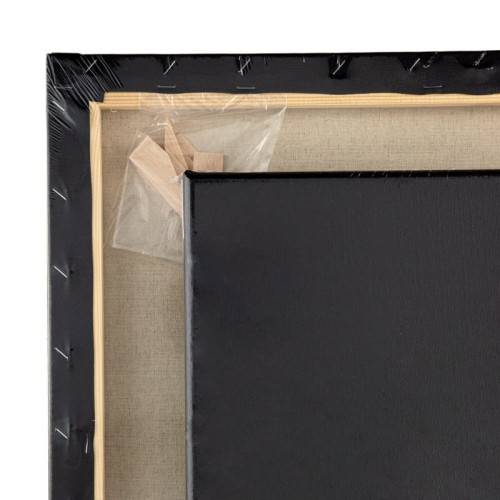 Podobrazie czarne, bawełniane zagruntowane 30x40 cm PASPOL