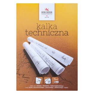 Kalka techniczna A4 KOH-I-NOOR 20 arkuszy