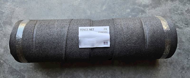 Siatka Polietylenowa Estradowa UV/FR 1,8x50 czarn stage net fence