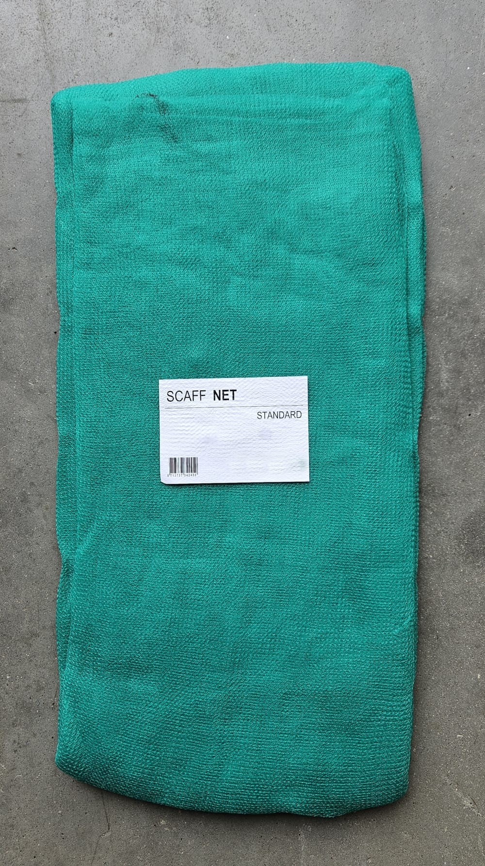 Siatka rusztowaniowa PE SCAFF NET 50g/m2  / roz: 2,57x20 / kolor: zielony