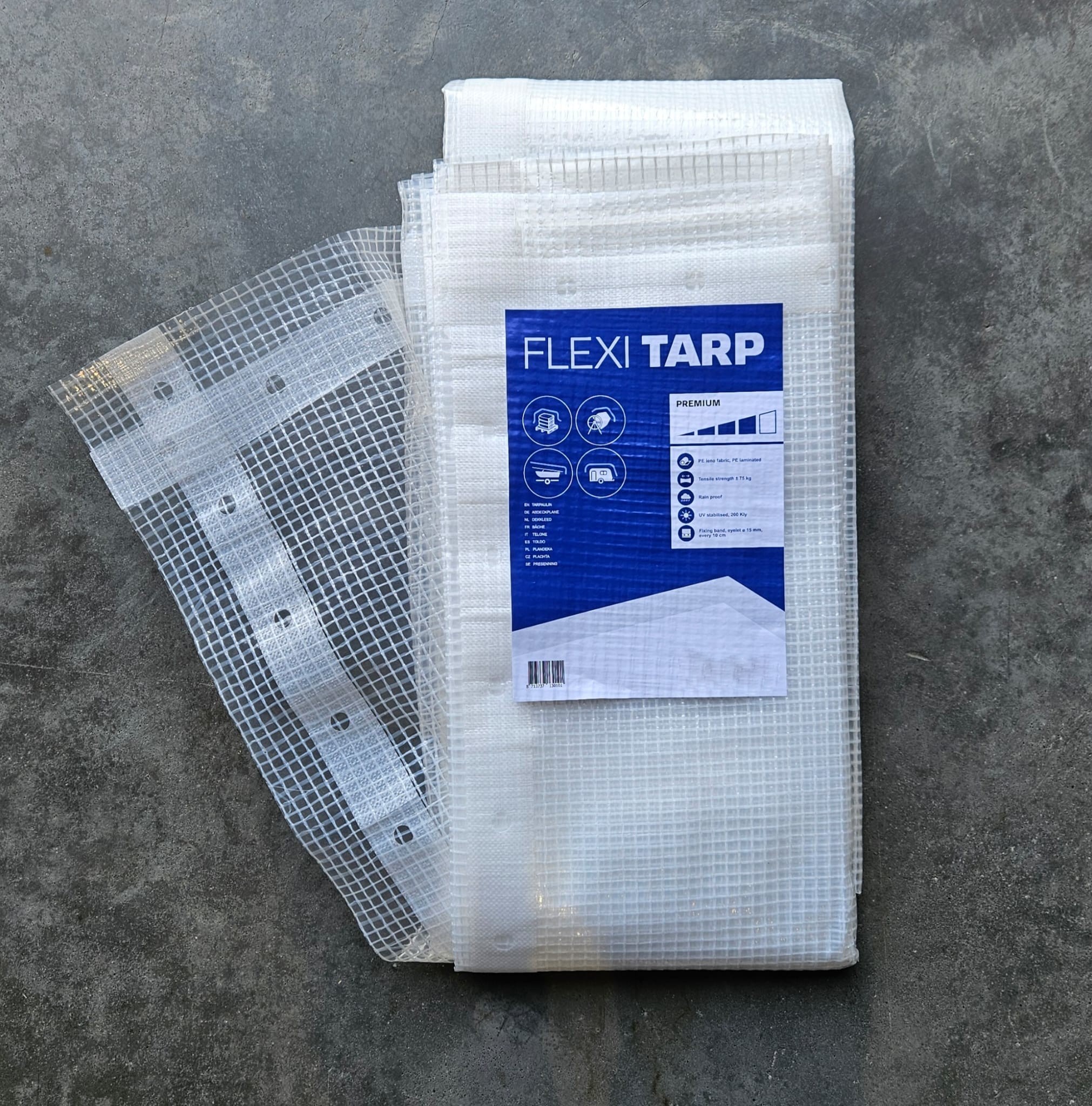 plandeka PE FLEXI TARP premium 220g/m2 200KLY