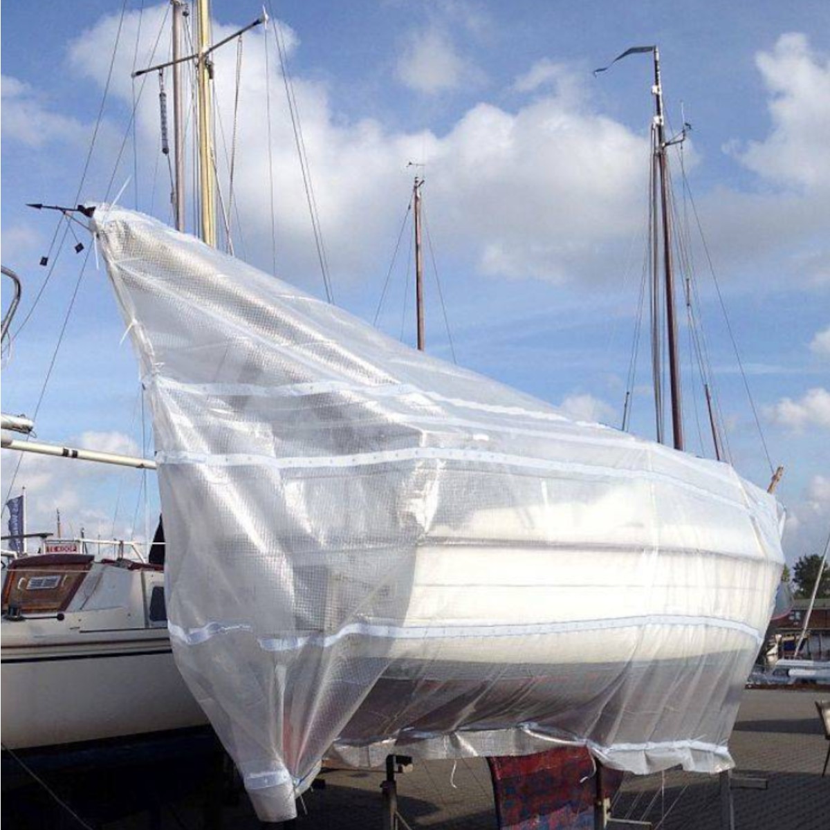 Plandeka PE FLEXI TARP premium  220g/m2 200KLY / 4x8