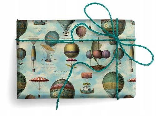 Papier ozd.PRESTIGE GOLD wzór: AIR BALLOONS