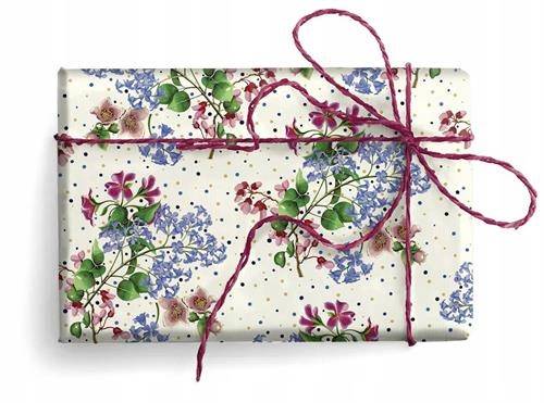 Papier ozd.PRESTIGE GOLD wzór:PRETTY FLOWERS
