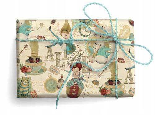 Papier ozd.PRESTIGE GOLD wzór: ALICE