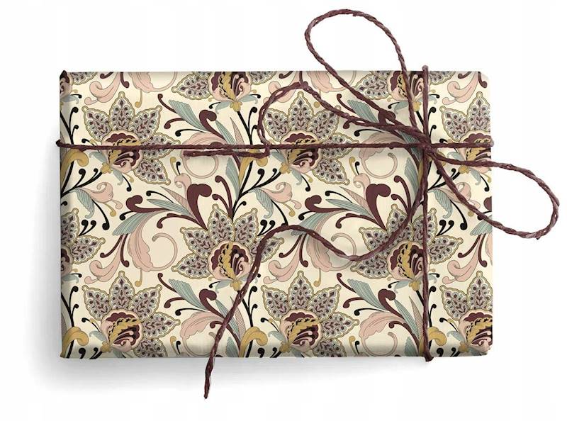 Papier ozd.PRESTIGE GOLD wzór:ORIENTAL FLOWER
