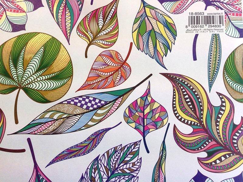 Papier ozd.PRESTIGE GOLD wzór: VARIOPINTA