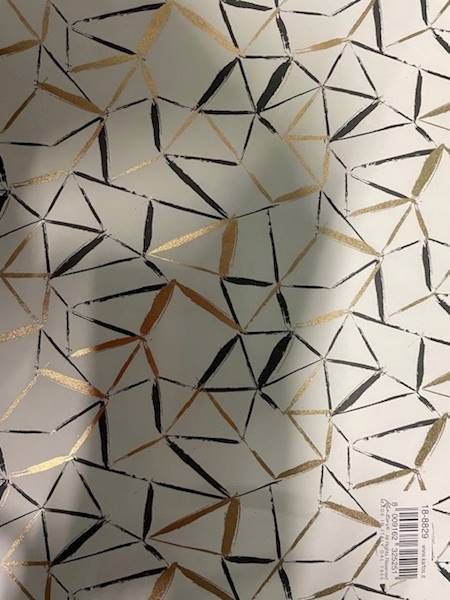 Papier ozd.PRESTIGE GOLD wzór: ELEGANT GRID