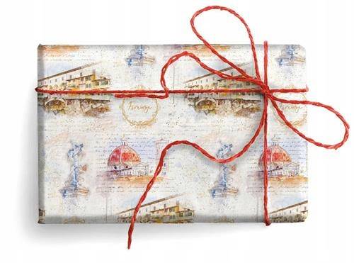 Papier ozd.PRESTIGE GOLD wzór: FIRENZE WATERCOLOR 