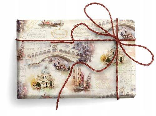Papier ozd.PRESTIGE GOLD wzór: VENEZIA WATERCOLOR 
