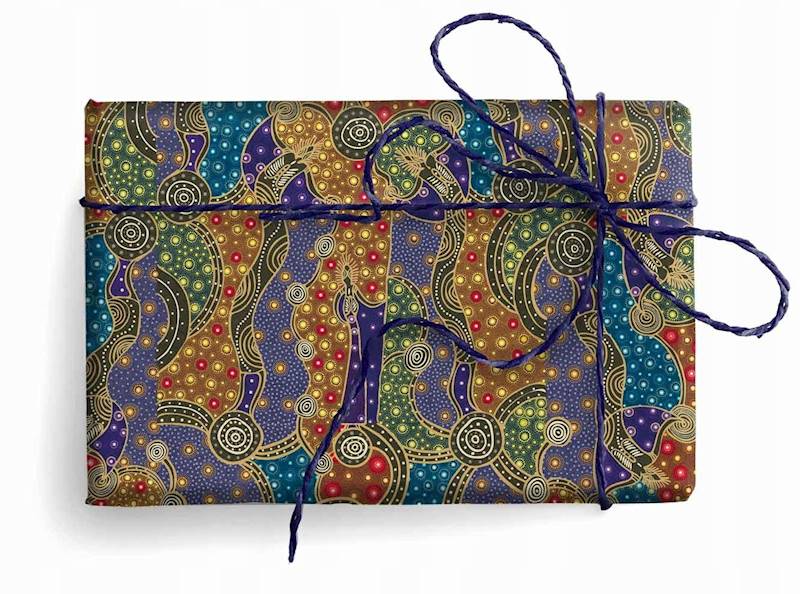 Papier ozd.PRESTIGE GOLD wzór: ABORIGENO