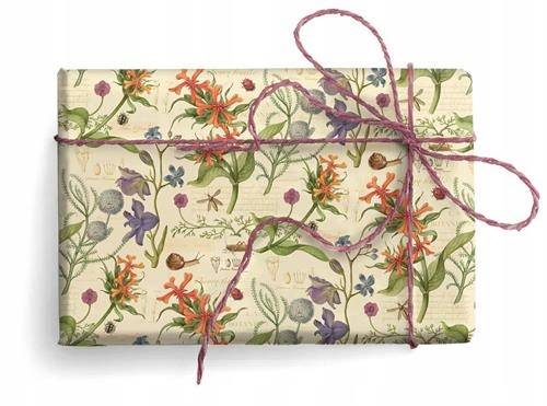 Papier ozd.PRESTIGE GOLD wzór: BOTANICAL FLOWERS