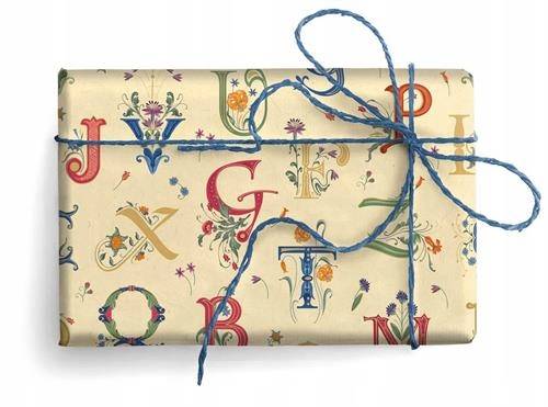 Papier ozd.PRESTIGE GOLD wzór: MONOGRAMS