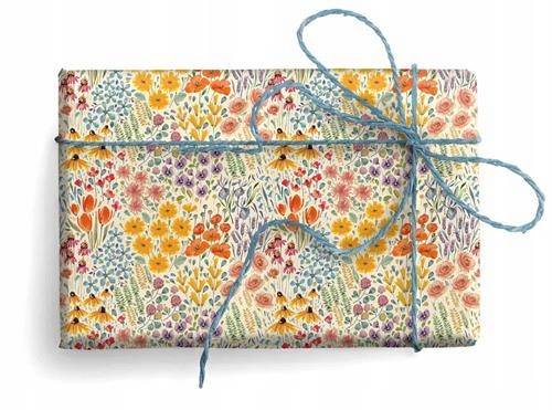 Papier ozd.PRESTIGE GOLD wzór: TINY FLOWERS
