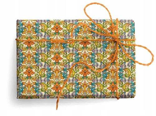 Papier ozd.PRESTIGE GOLD wzór: FLORES