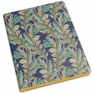 Brulion A5 szyty BLUE PAISLEY