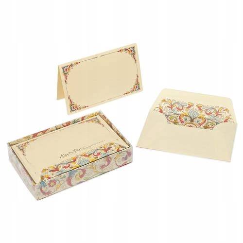 Karnert rozkł. + koperta 9x14  FLORENTIA BOX 10/10