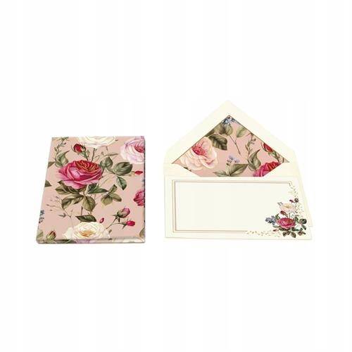 Karnet + koperta ROSE Piccolo BLOCHETTO