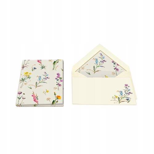 Karnet + koperta WILD FLOWERS Piccolo BLOCHETTO