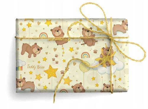 Papier ozd.PRESTIGE GOLD wzór: SWEET TEDDY 