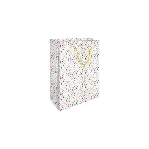 Torebka 36x45x12 RAINBOW DOTS 180g