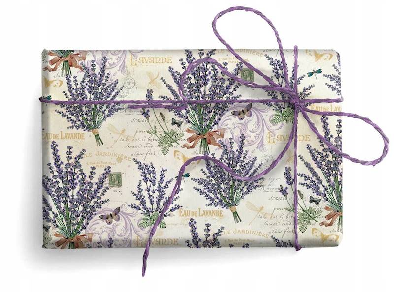 Papier ozd.PRESTIGE GOLD wzór: LAVANDA