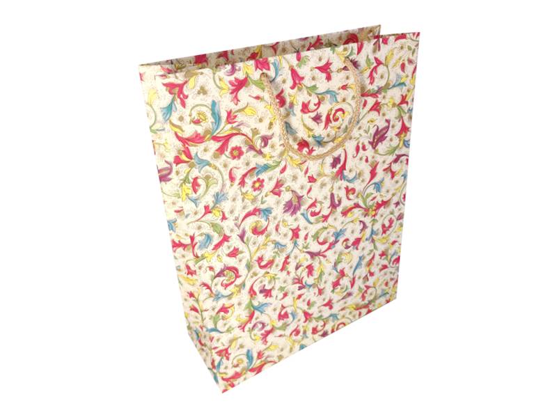 Torebka A4 FLORENTIA 90g Kartos  GOLD 24x34,5x9cm