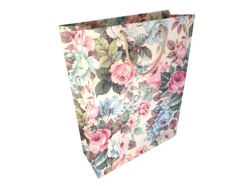 Torebka A4 LADY ROSE 90g Kartos GOLD 24x34,5x9cm