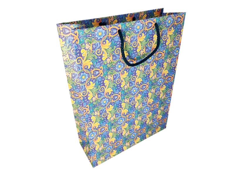 Torebka A4 CALTAGIRONE 90g Kartos GOLD 24x34,5x9cm