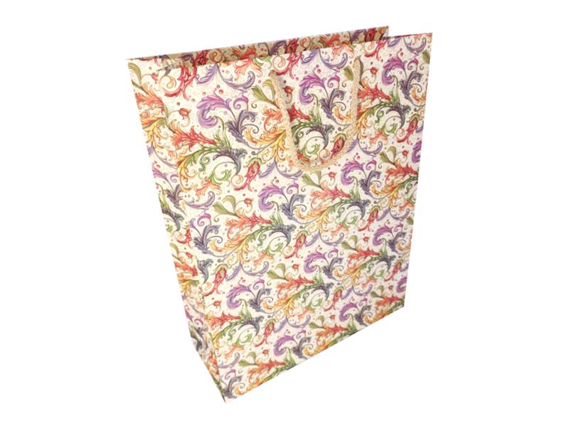 Torebka A4 ALLEGRO 90g Kartos GOLD 24x34,5x9cm