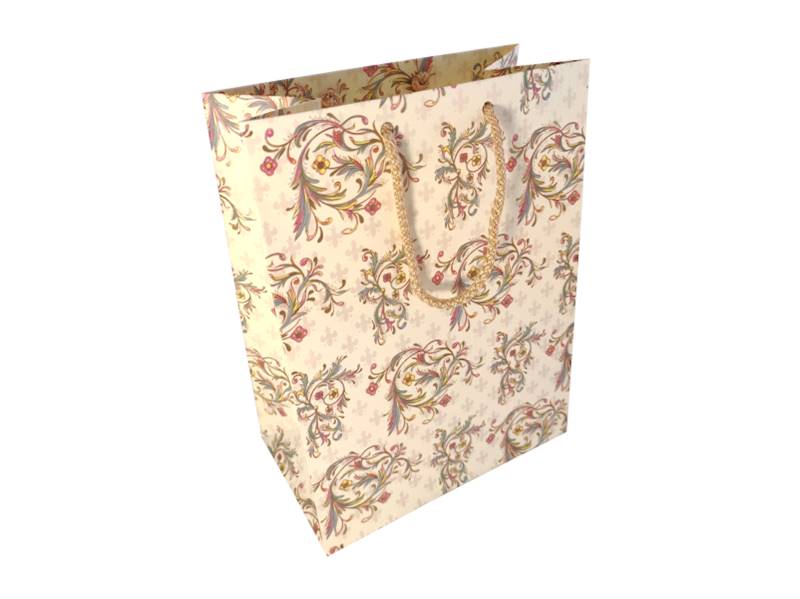 Torebka A5 CONTRADA 90g Kartos GOLD 17,5x23x10 cm