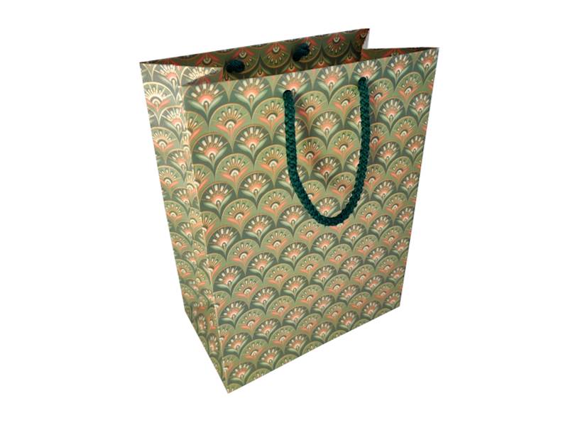 Torebka A5 ART DECO 90g Kartos GOLD 17,5x23x10cm