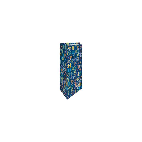 Torebka 12x35x10 HAPPY BIRTHDAY butelka 180g