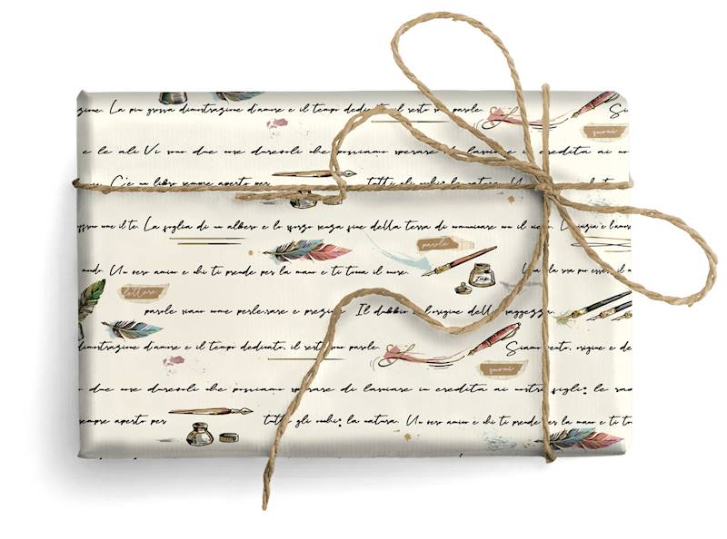 Papier ozd.A CALLIGRAFIA złocony