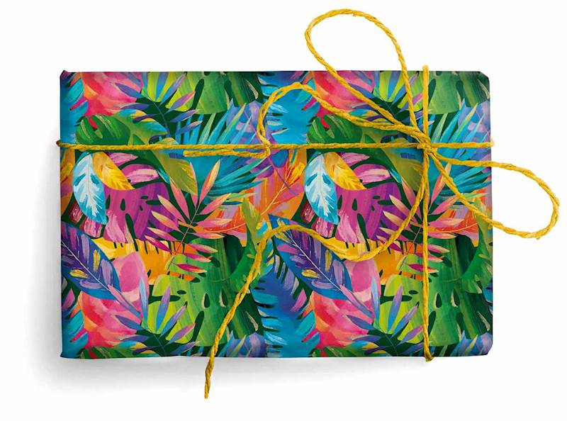 Papier ozd.PRESTIGE GOLD wzór: TROPICAL VIBES