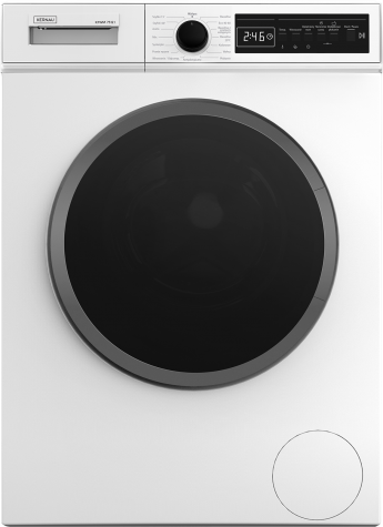 PRALKA KERNAU KFWM 7512 I  SILNIK INDUKCYJNY  7KG 1000OB ECO-LOGIC