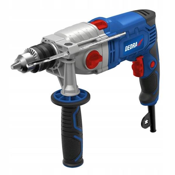 WIERTARKA UDAROWA 1100W DWUBIEGOWA 13MM DED7961