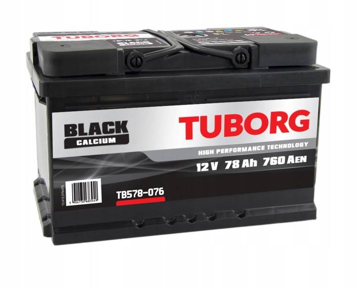 AKUMLATOR TUBORG TB578-076 BLACK