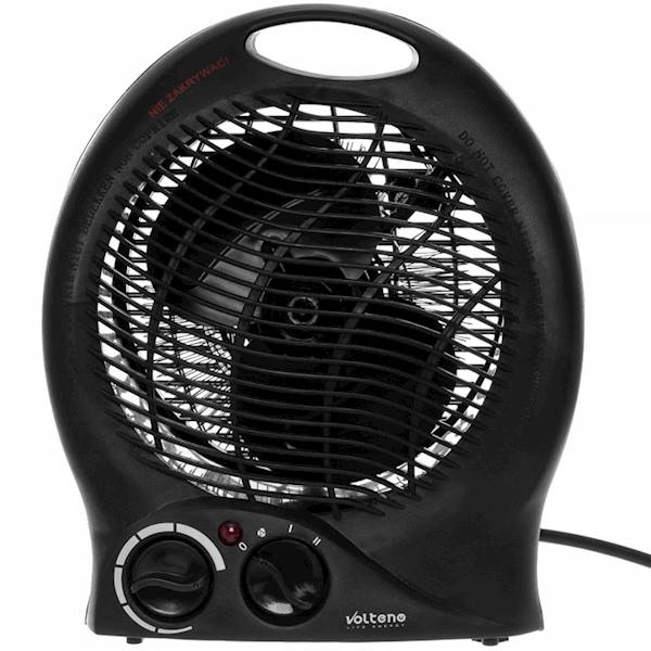 TERMOWENTYLATOR VO-0800 2000W  CZARNY  VOLTENO