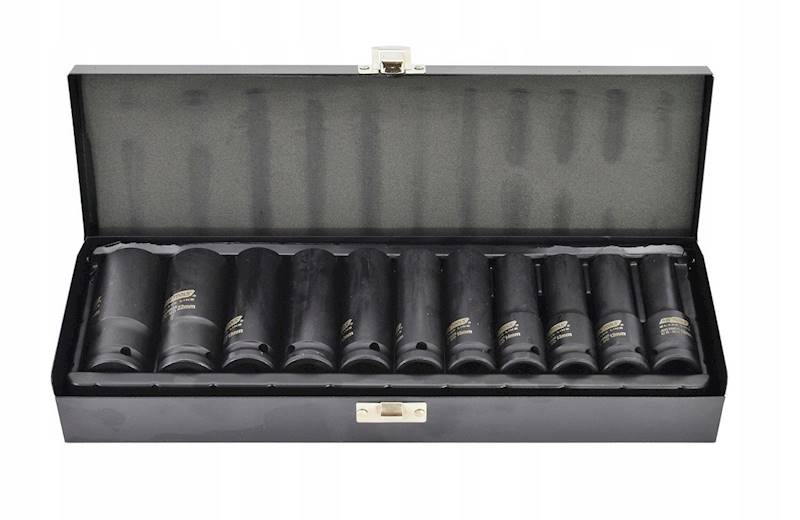 ZESTAW NASADEK UDAROWYCH 1/2" 11-SZT 10-24MM DŁUGI