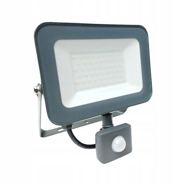 NAŚWIETLACZ LED 50W LNP50 4250LM  CZUJKA RUCHU 4250LM