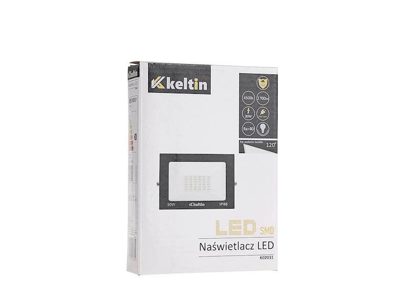 NAŚWIETLACZ LED 30W BARWA BIAŁA NEUTRALNA 4500K K02031