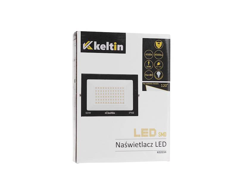 NAŚWIETLACZ LED 50W BARWA BIAŁA NEUTRALNA  4500K K02034