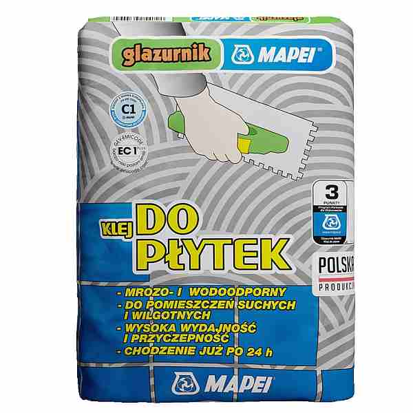 GLAZURNIK ZAPRAWA KLEJOWA DO PŁYTEK 25kg (50)