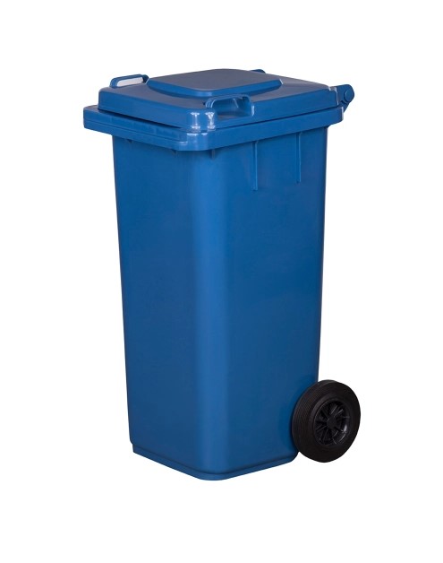 POJEMNIK NA ODPADY 120L NIEBIESKI TEKTURA,PAPIER